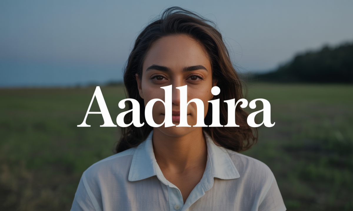 Illustration symbolique liée à l’origine du prénom Aadhira