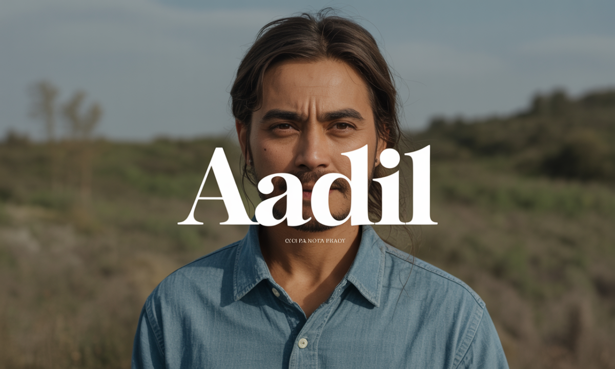 Illustration symbolique liée à l’origine du prénom Aadil