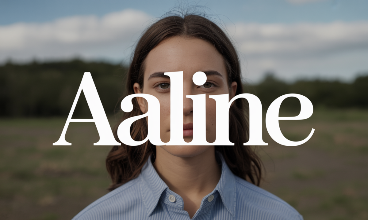 Illustration symbolique liée à l’origine du prénom Aaline