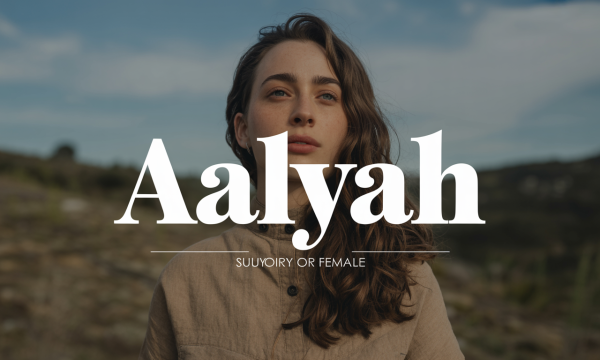 Illustration symbolique liée à l’origine du prénom Aalyah
