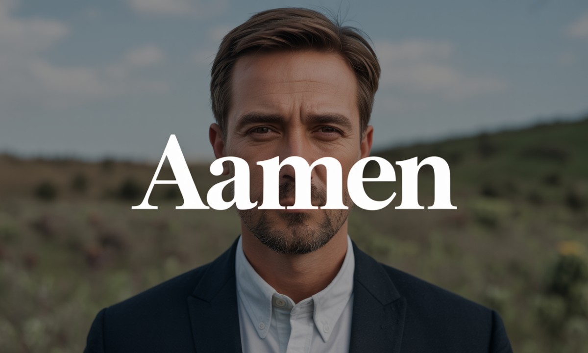 Illustration symbolique liée à l’origine du prénom Aamen