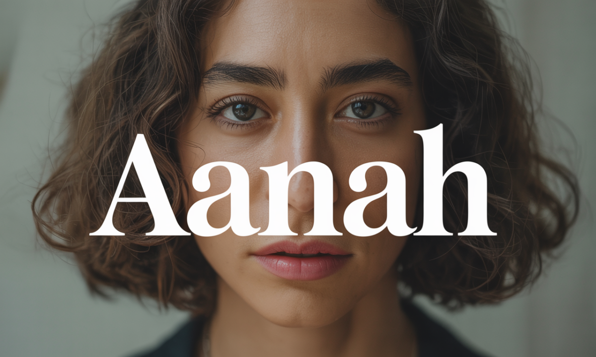 Illustration de Aanah, Prénoms