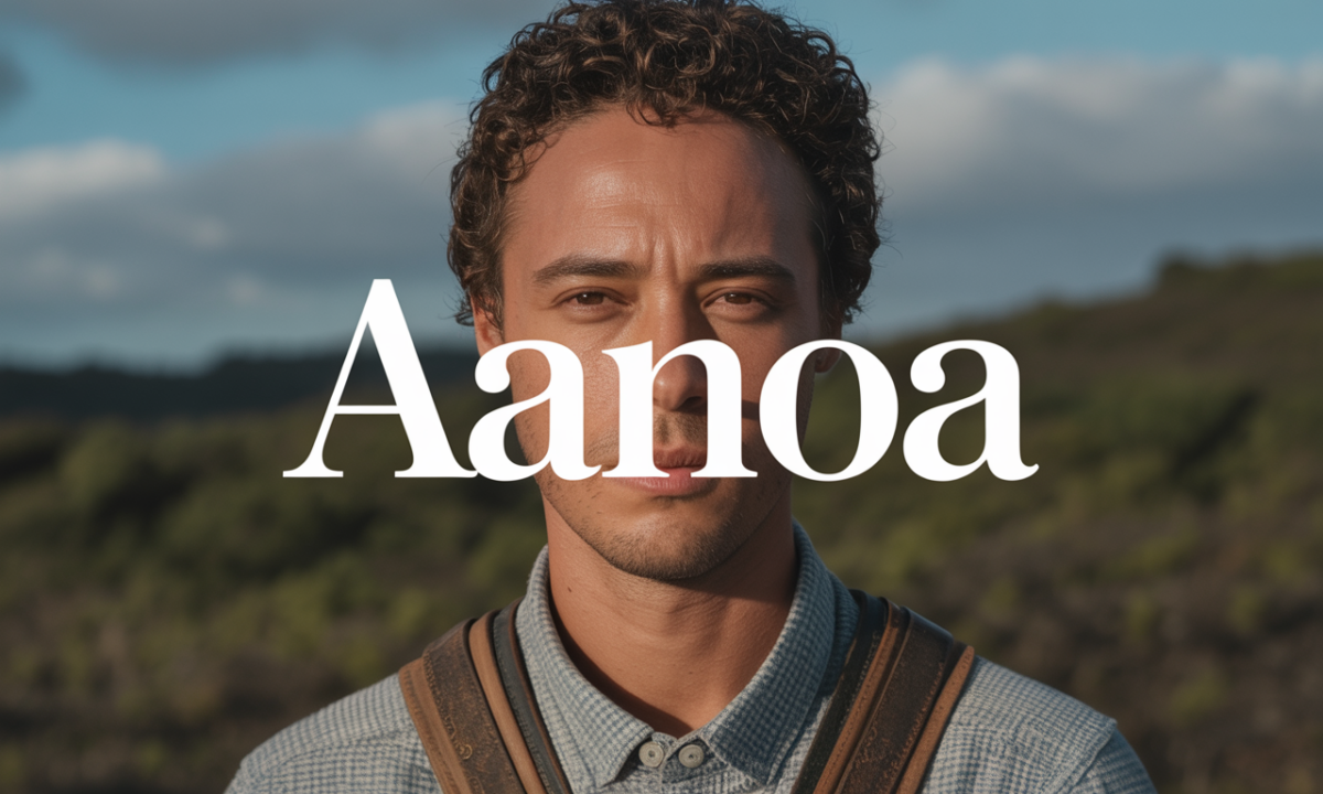 Illustration symbolique liée à l’origine du prénom Aanoa