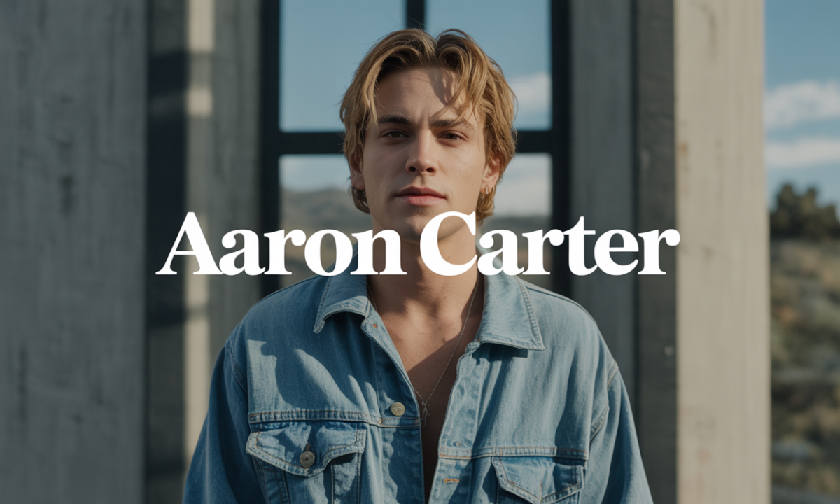Illustration de Aaron Carter, personnalité publique