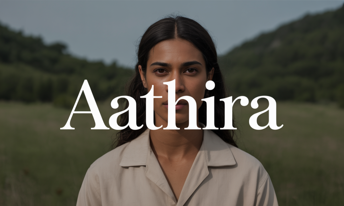 Illustration symbolique liée à l’origine du prénom Aathira