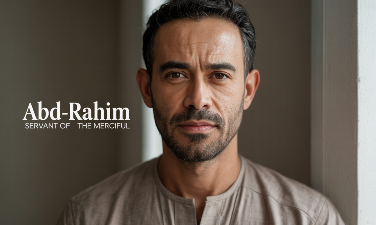 Illustration symbolique liée à l’origine du prénom Abd-rahim