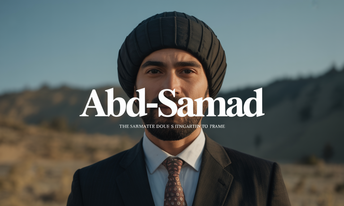 Illustration symbolique liée à l’origine du prénom Abd-samad