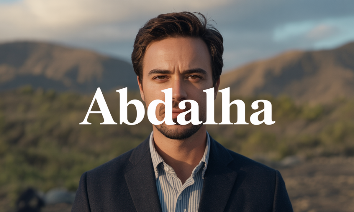 Illustration symbolique liée à l’origine du prénom Abdalha