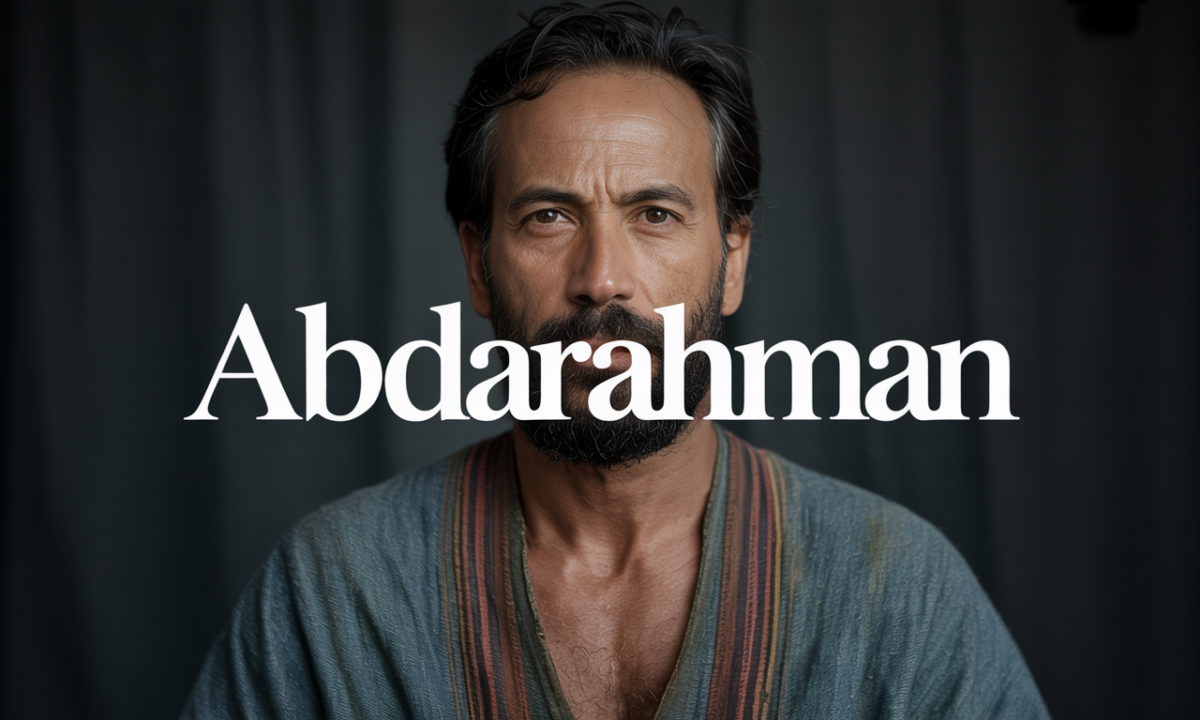 Illustration symbolique liée à l’origine du prénom Abdarahman