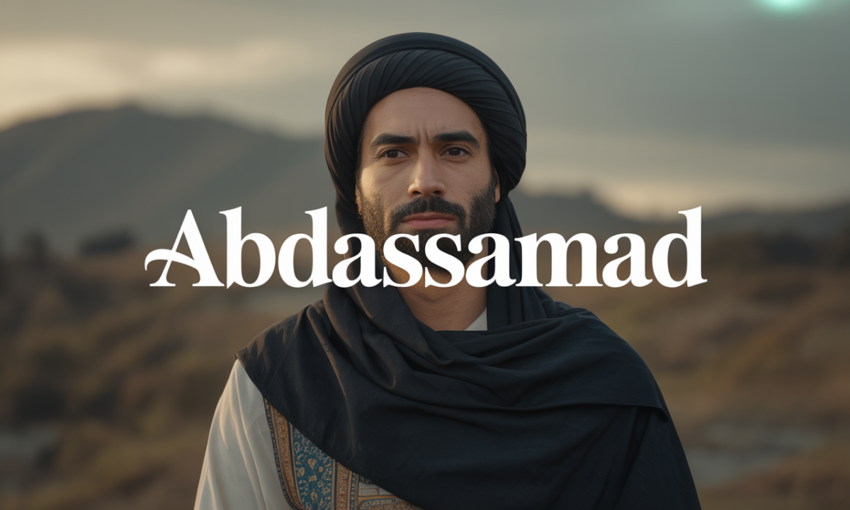 Illustration symbolique liée à l’origine du prénom Abdassamad