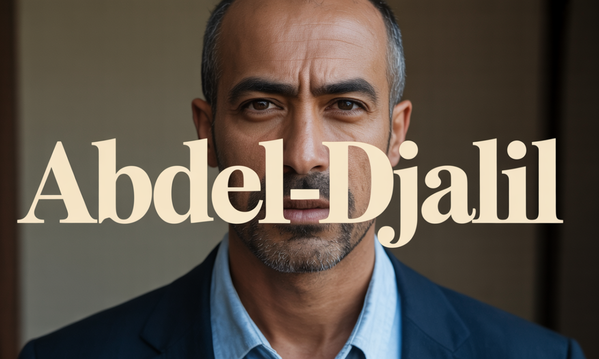 Illustration symbolique liée à l’origine du prénom Abdel-djalil