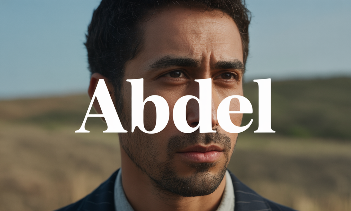 Illustration de Abdel, Prénoms