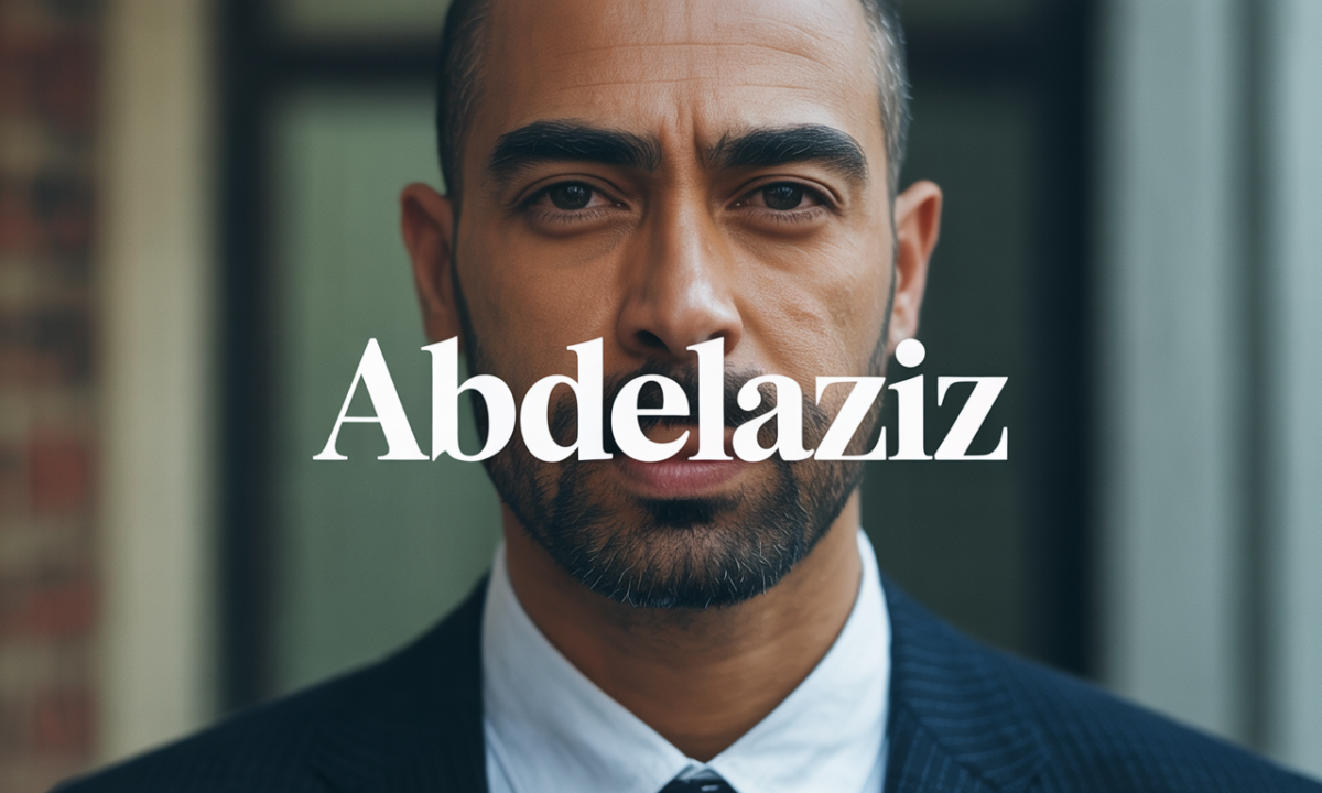 Illustration symbolique liée à l’origine du prénom Abdelaziz