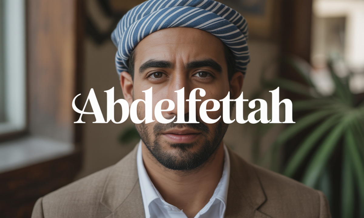 Illustration symbolique liée à l’origine du prénom Abdelfettah