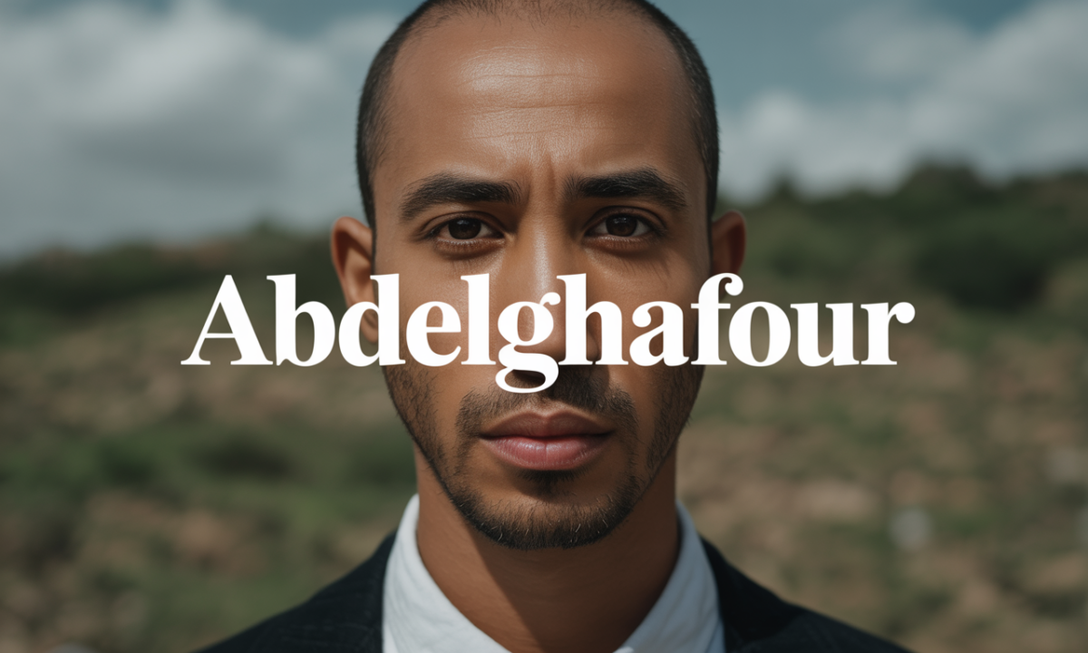 Illustration symbolique liée à l’origine du prénom Abdelghafour