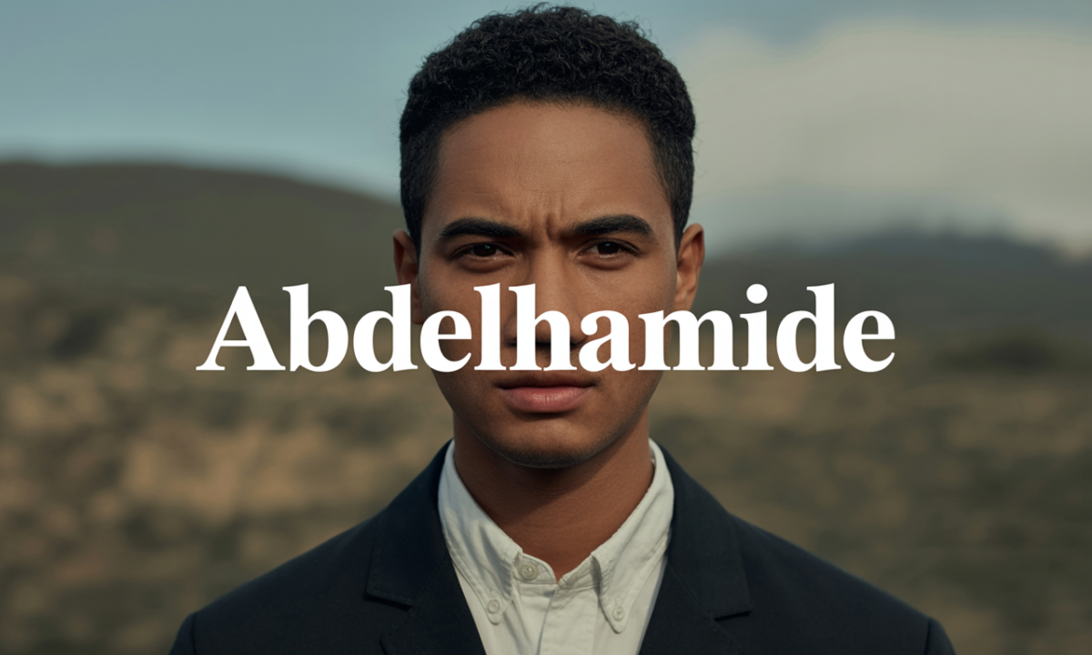 Illustration symbolique liée à l’origine du prénom Abdelhamide