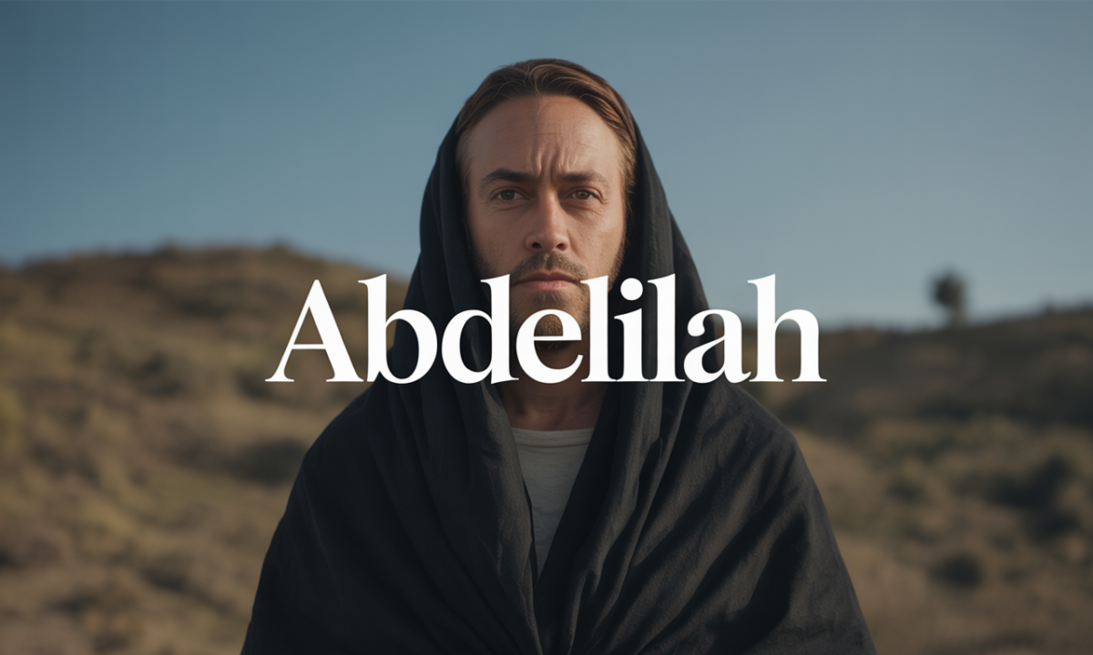 Illustration symbolique liée à l’origine du prénom Abdelillah