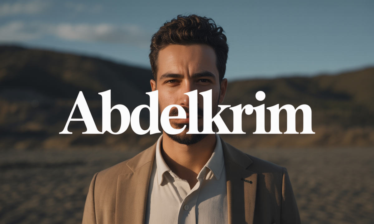 Illustration de Abdelkrim, Prénoms