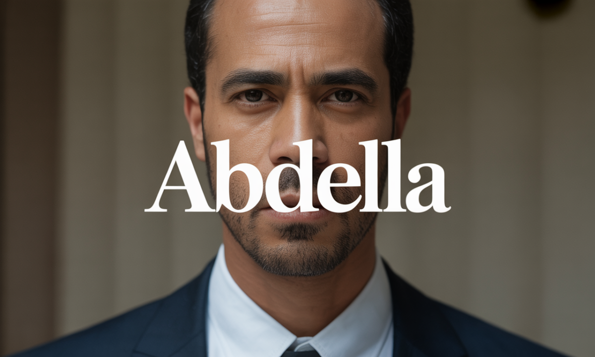 Illustration symbolique liée à l’origine du prénom Abdella