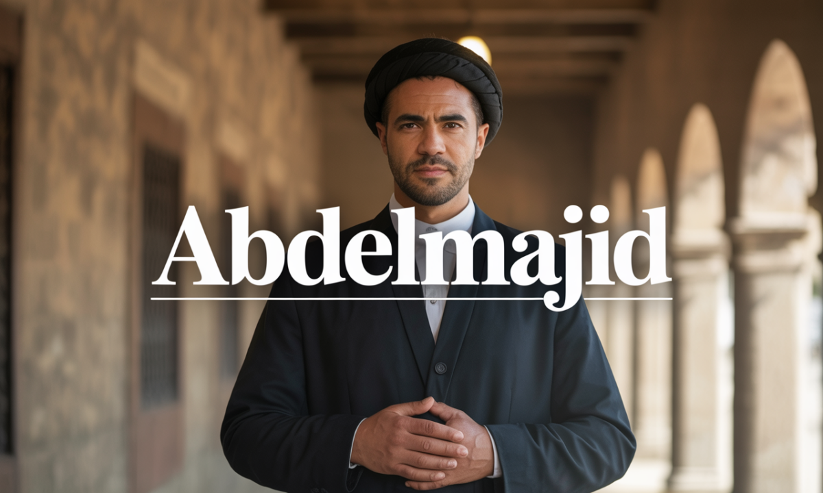 Illustration symbolique liée à l’origine du prénom Abdelmajid