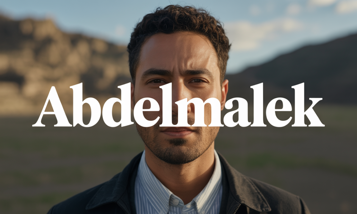 Illustration symbolique liée à l’origine du prénom Abdelmalek