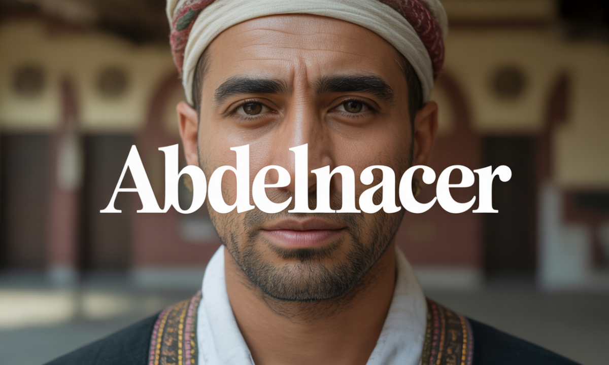 Illustration symbolique liée à l’origine du prénom Abdelnacer