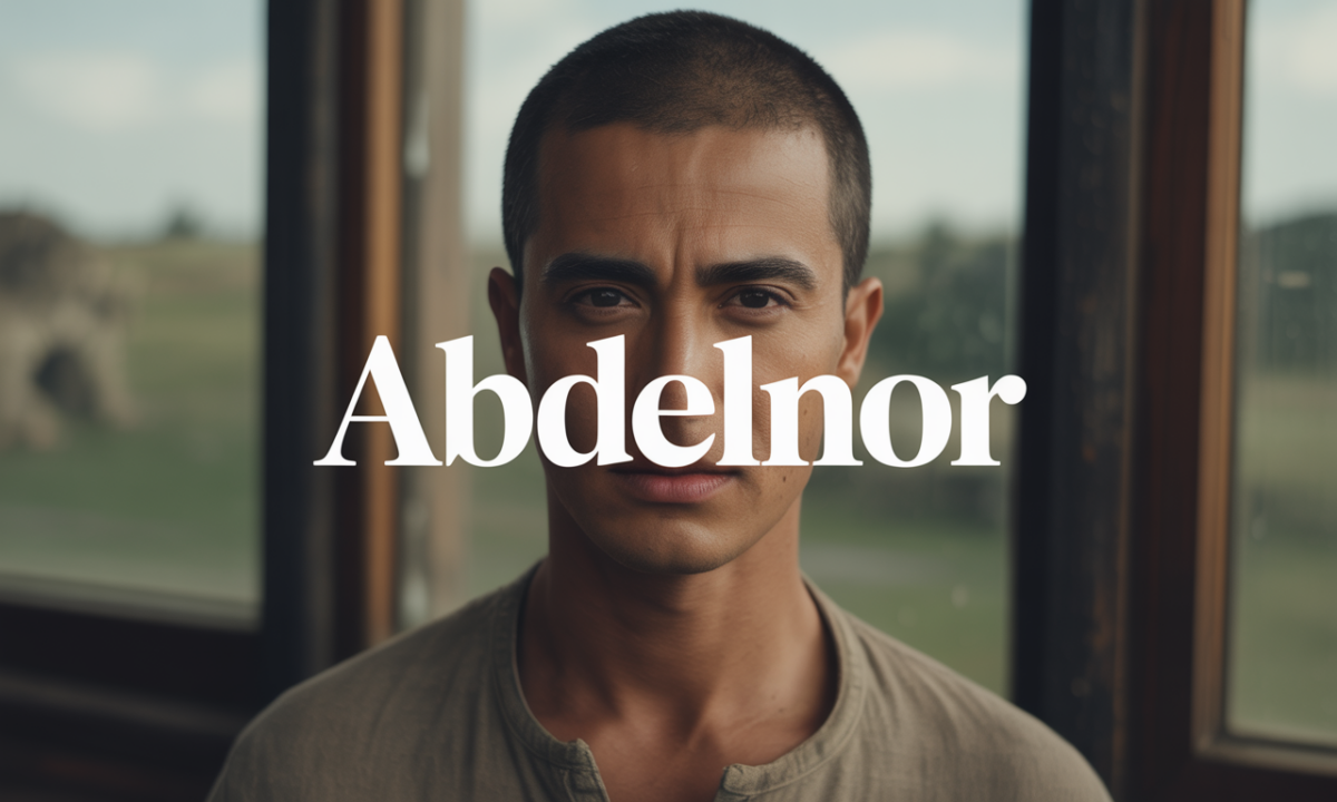 Illustration symbolique liée à l’origine du prénom Abdelnor