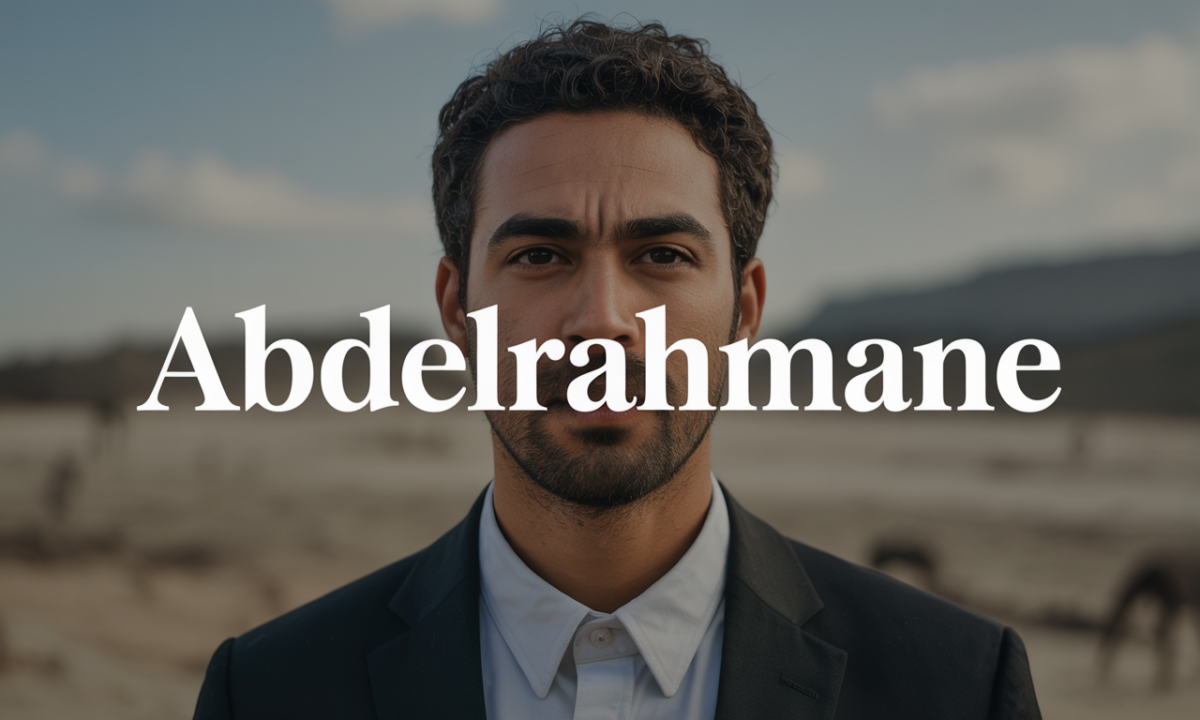 Illustration de Abdelrahmane, Prénoms