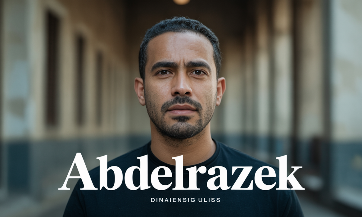 Illustration symbolique liée à l’origine du prénom Abdelrazek