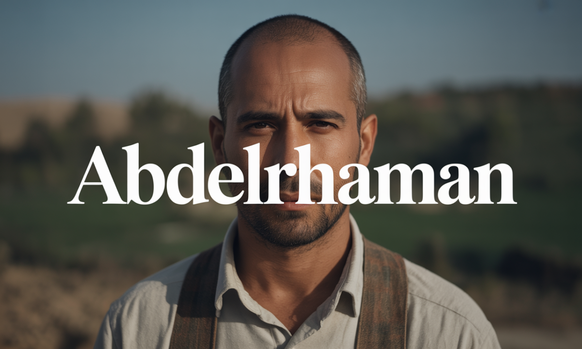 Illustration symbolique liée à l’origine du prénom Abdelrhaman