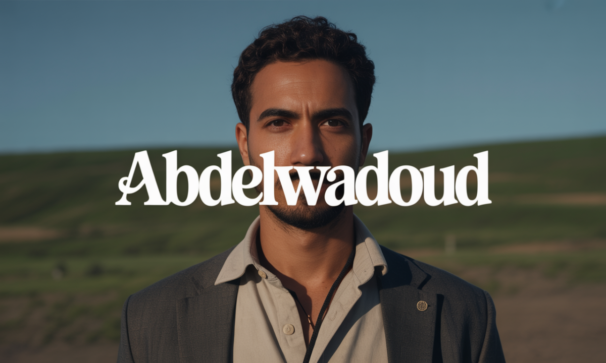 Illustration symbolique liée à l’origine du prénom Abdelwadoud