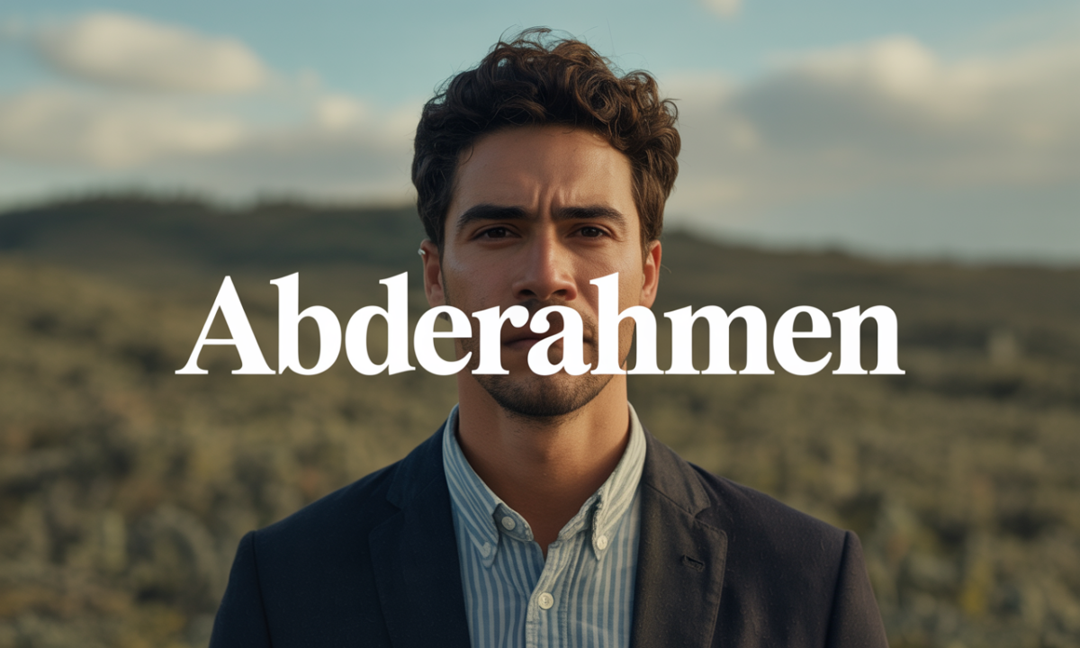 Illustration de Abderahmen, Prénoms