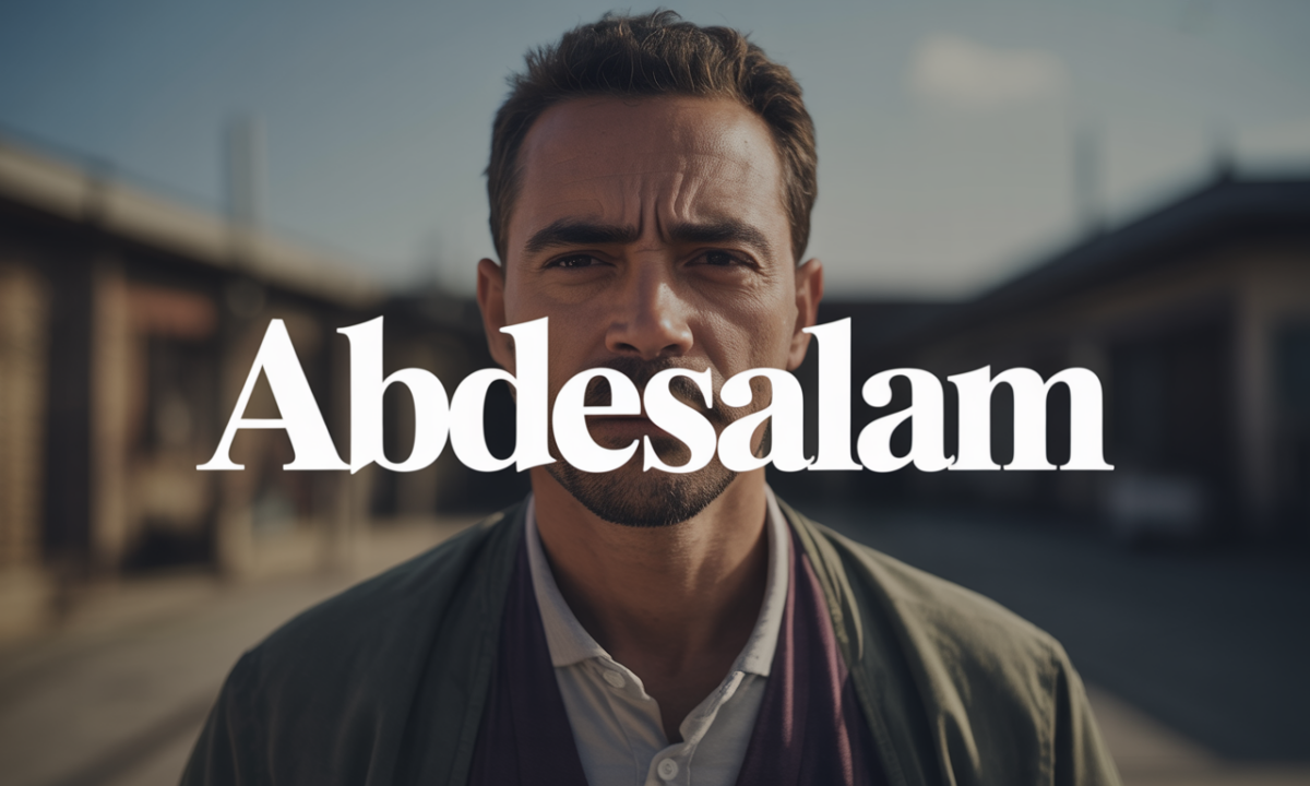 Illustration de Abdesalam, Prénoms