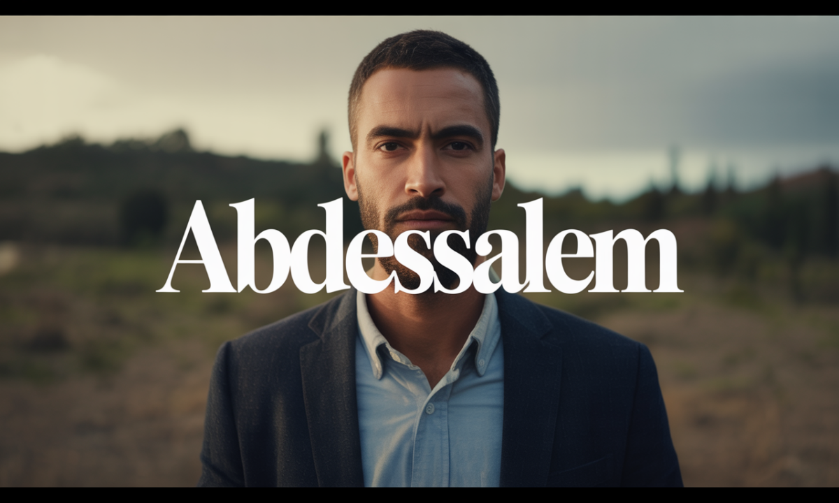 Illustration symbolique liée à l’origine du prénom Abdessalem