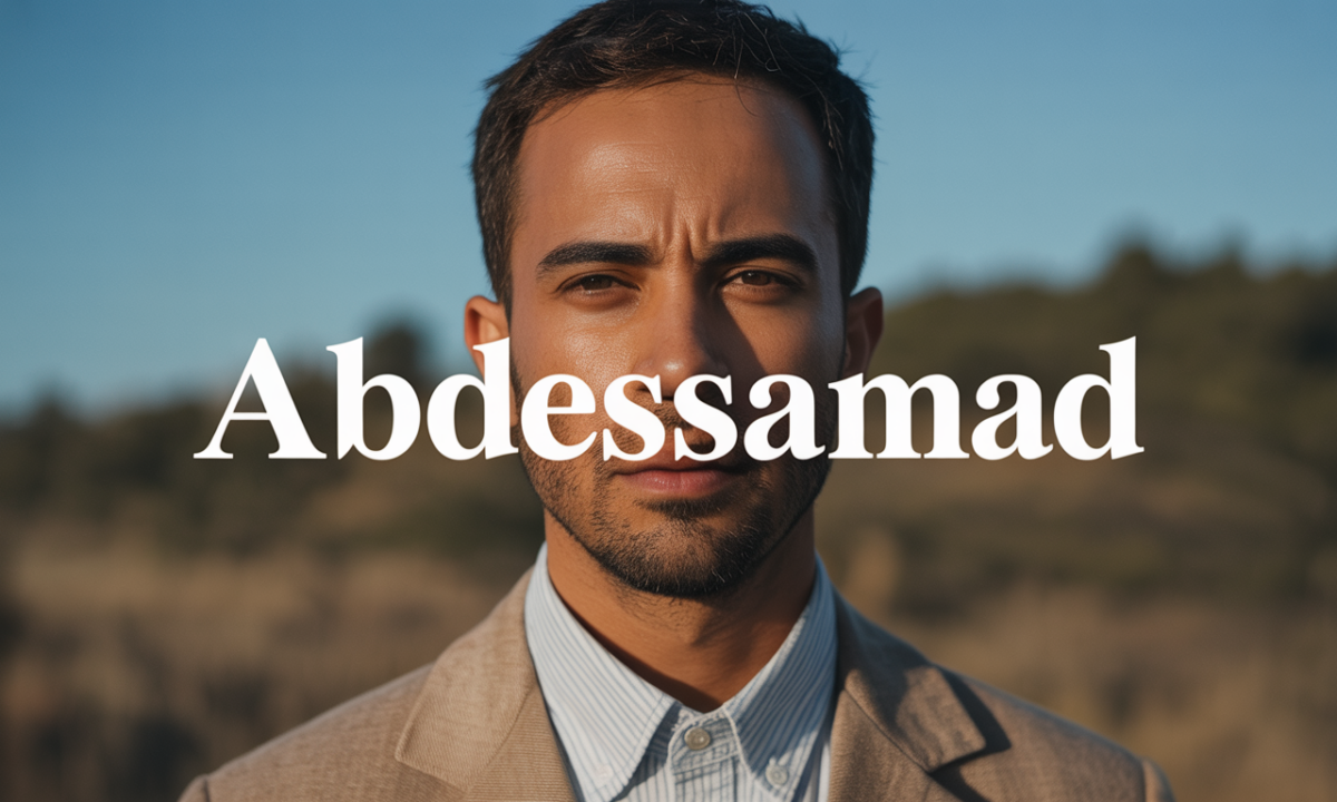 Illustration de Abdessamad, Prénoms