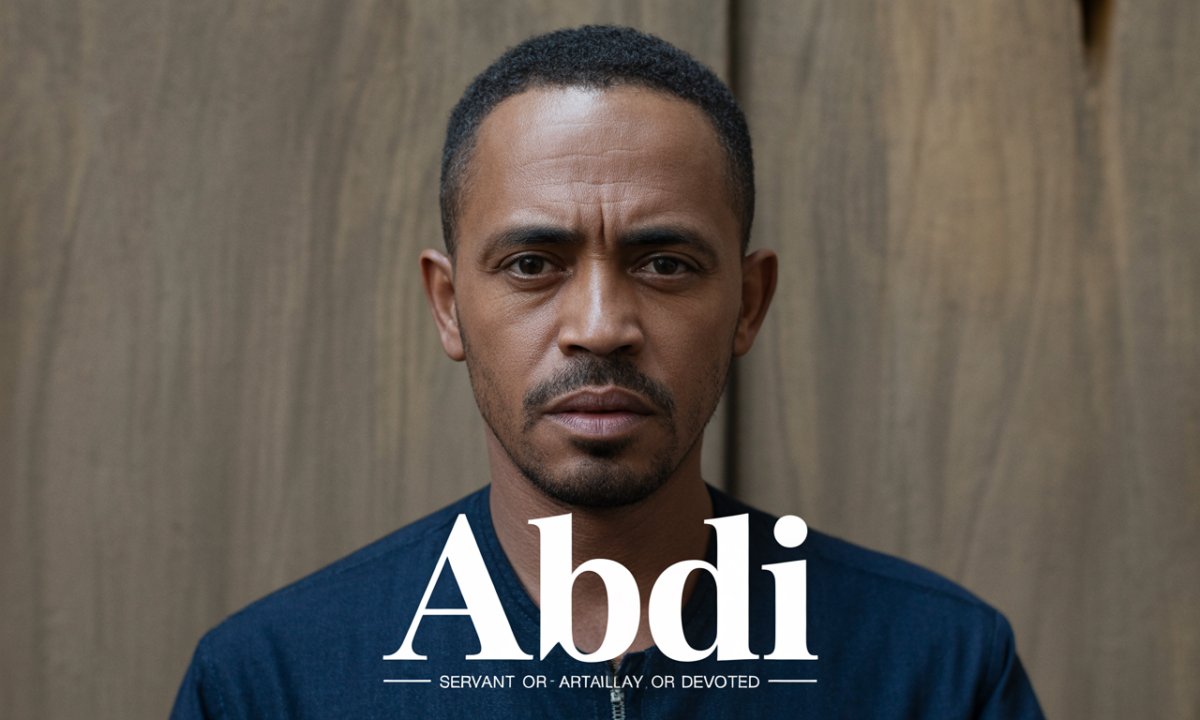 Illustration symbolique liée à l’origine du prénom Abdi