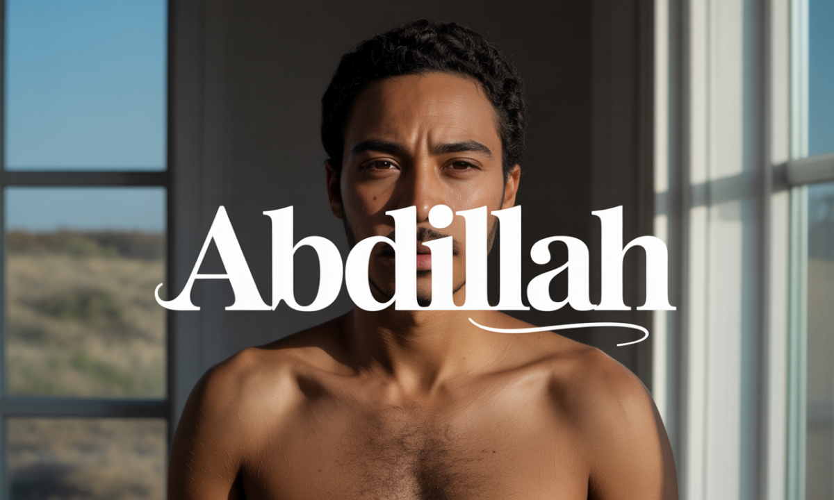 Illustration symbolique liée à l’origine du prénom Abdillah