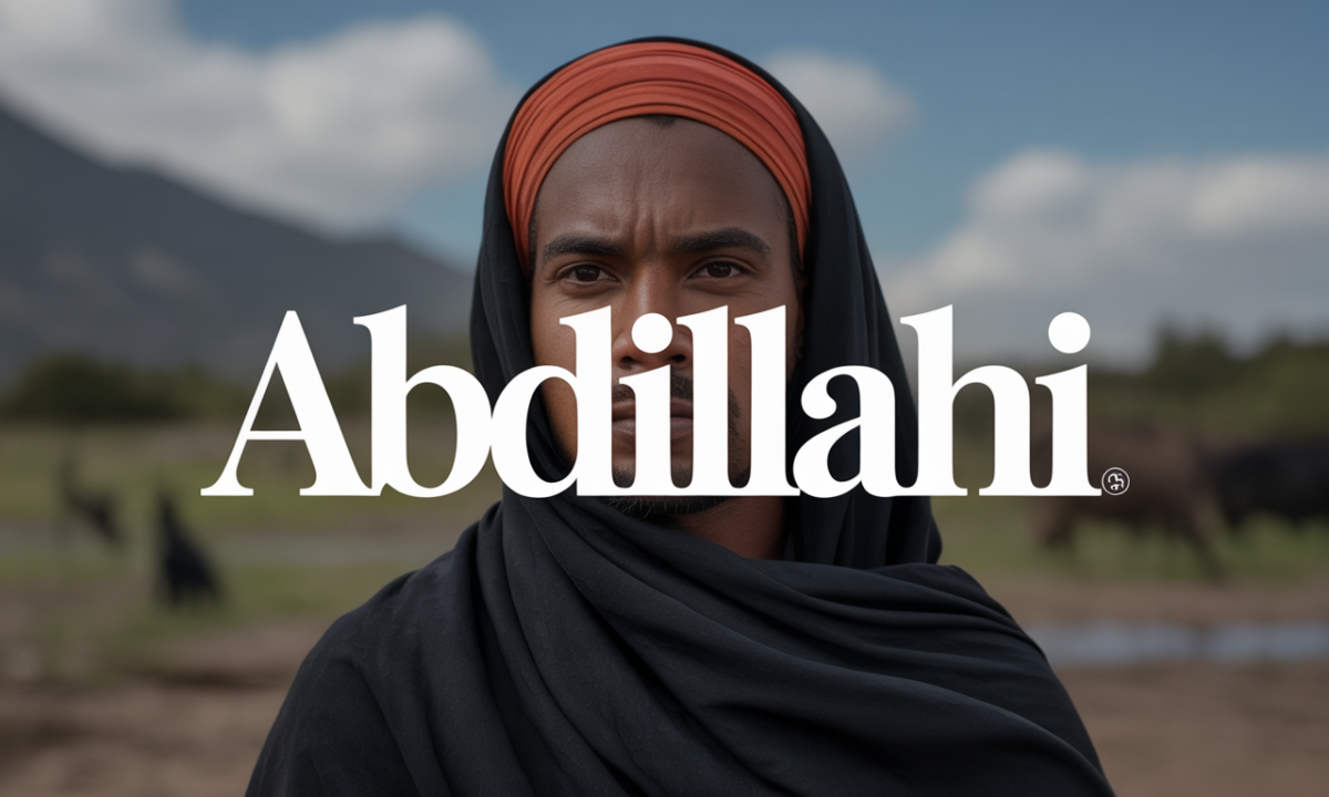 Illustration symbolique liée à l’origine du prénom Abdillahi