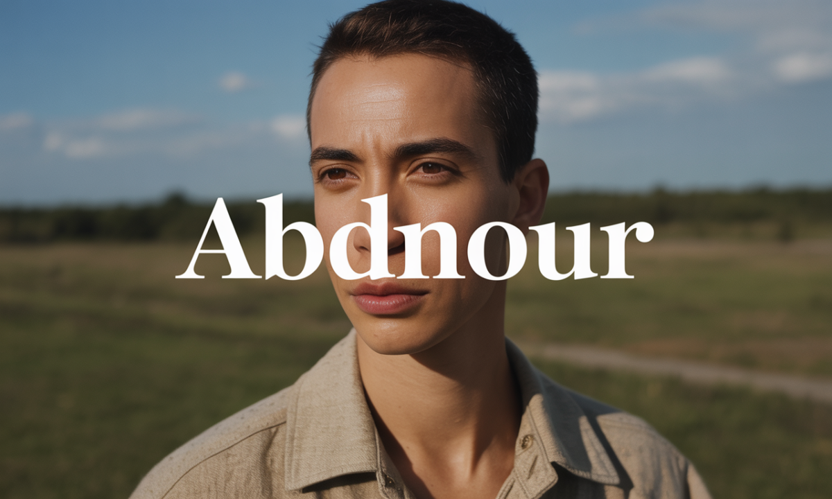 Illustration symbolique liée à l’origine du prénom Abdnour