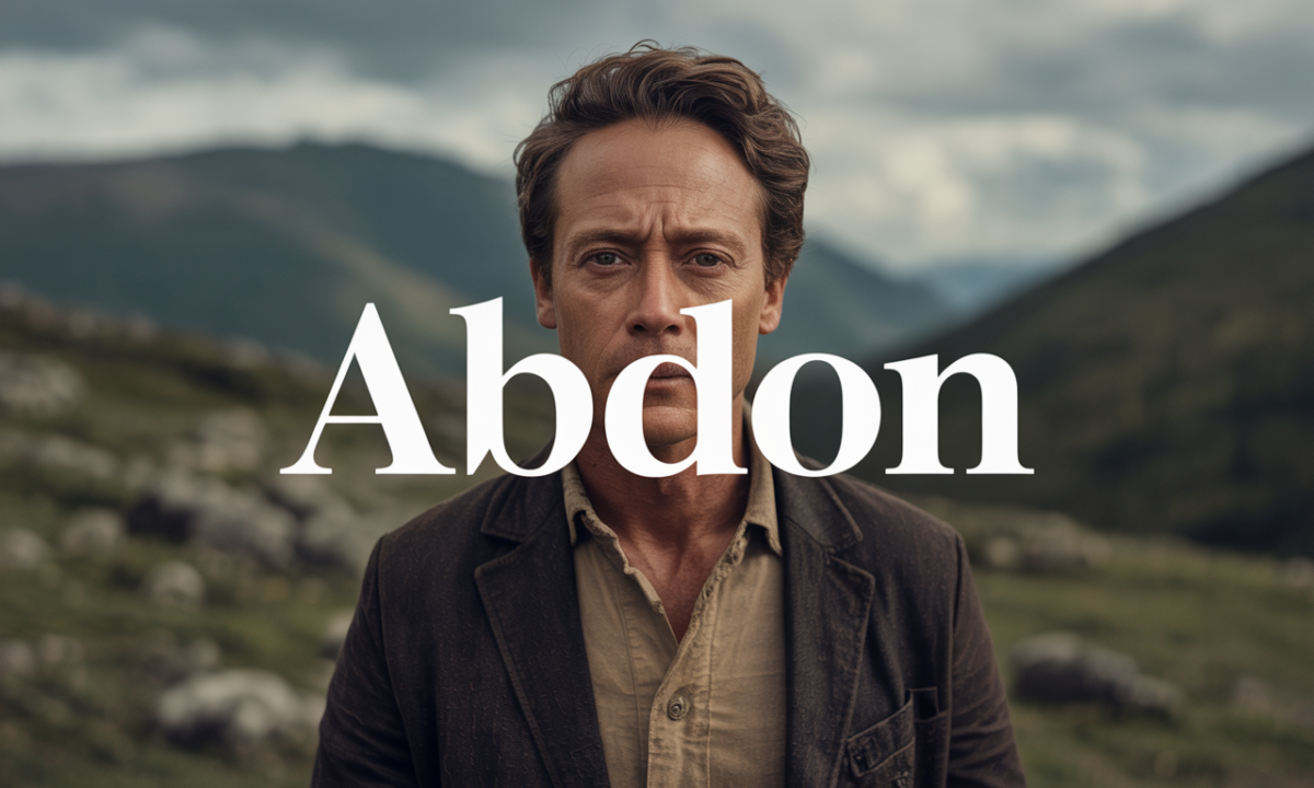 Illustration symbolique liée à l’origine du prénom Abdon