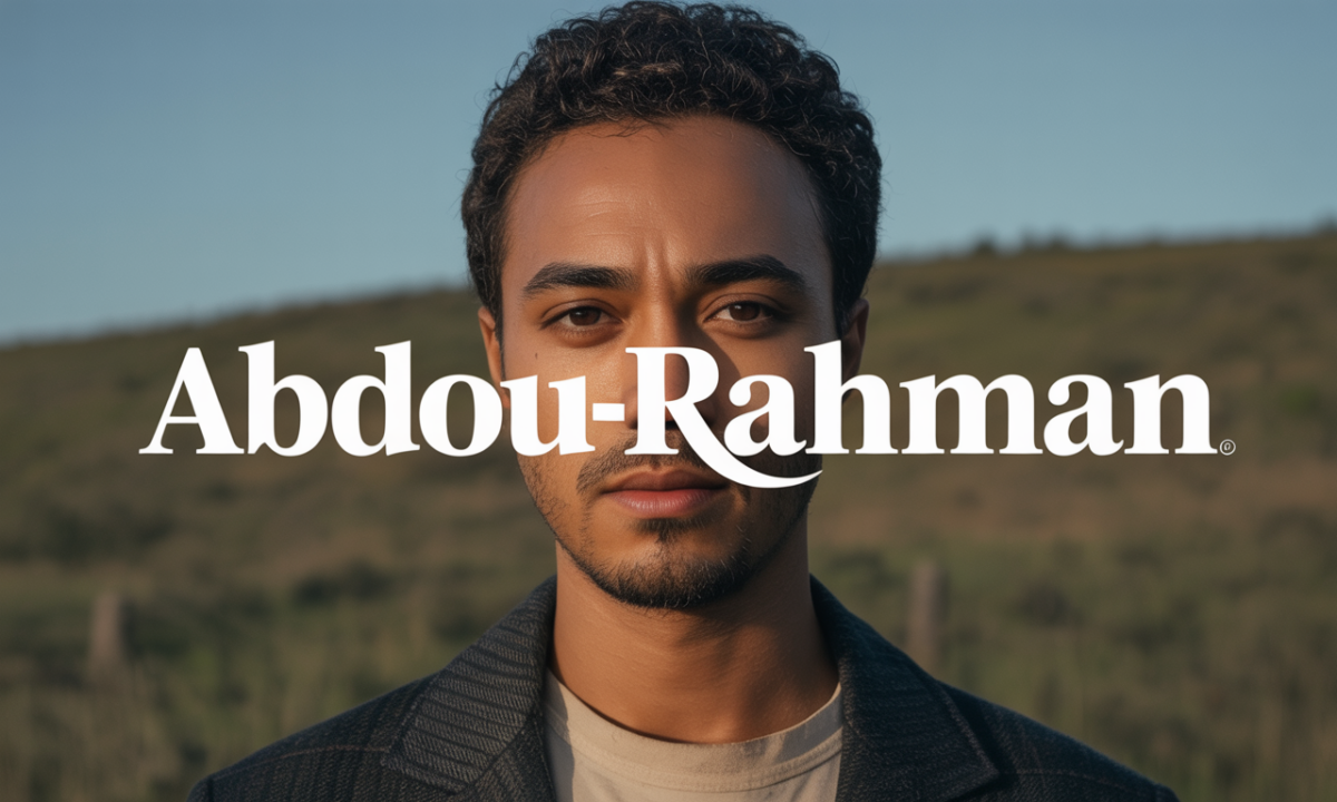 Illustration symbolique liée à l’origine du prénom Abdou-rahman