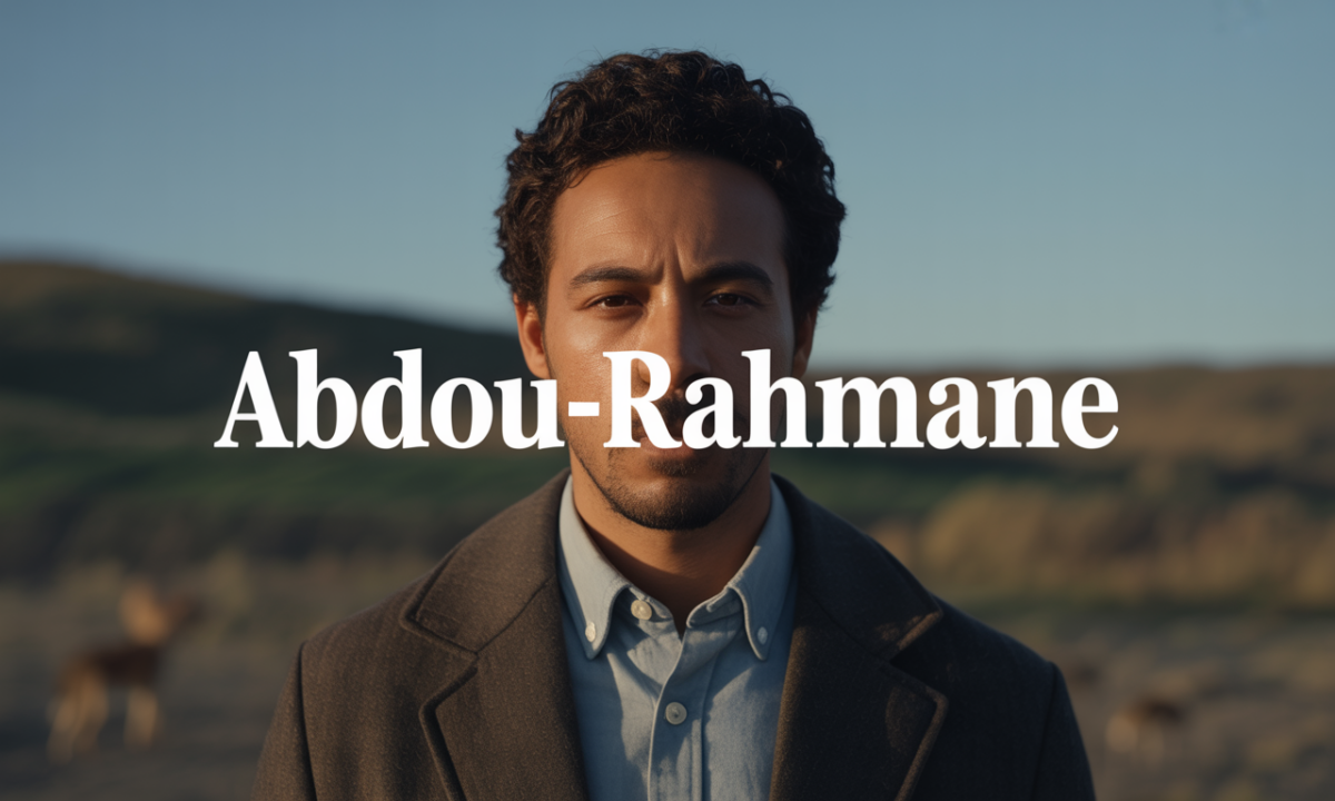 Illustration symbolique liée à l’origine du prénom Abdou-rahmane