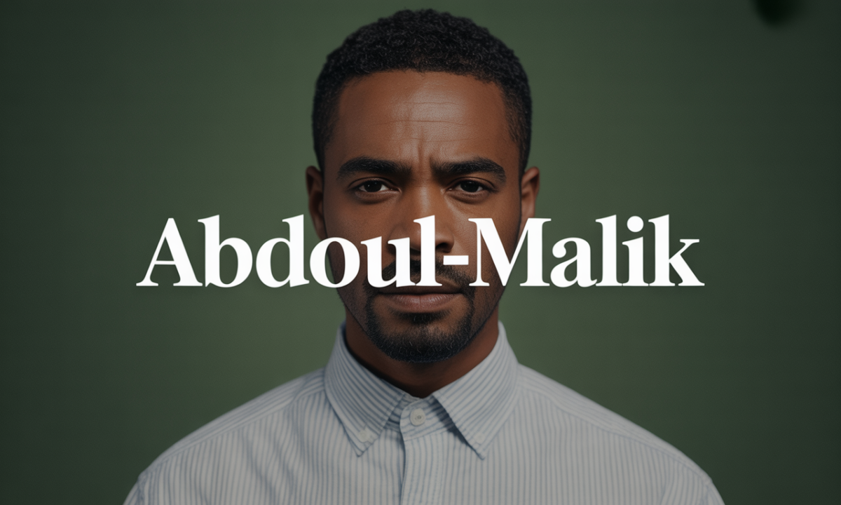 Illustration de Abdoul-malik, Prénoms