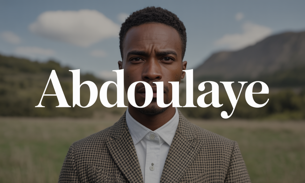 Illustration symbolique liée à l’origine du prénom Abdoulaye