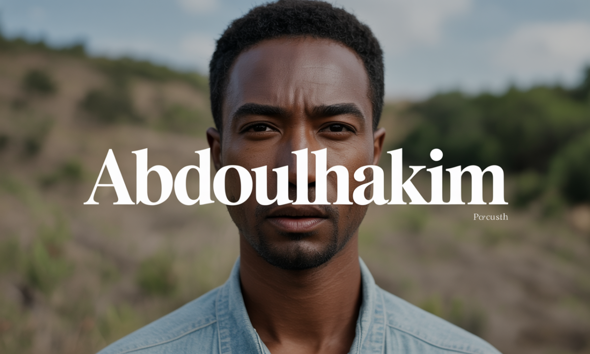 Illustration symbolique liée à l’origine du prénom Abdoulhakim