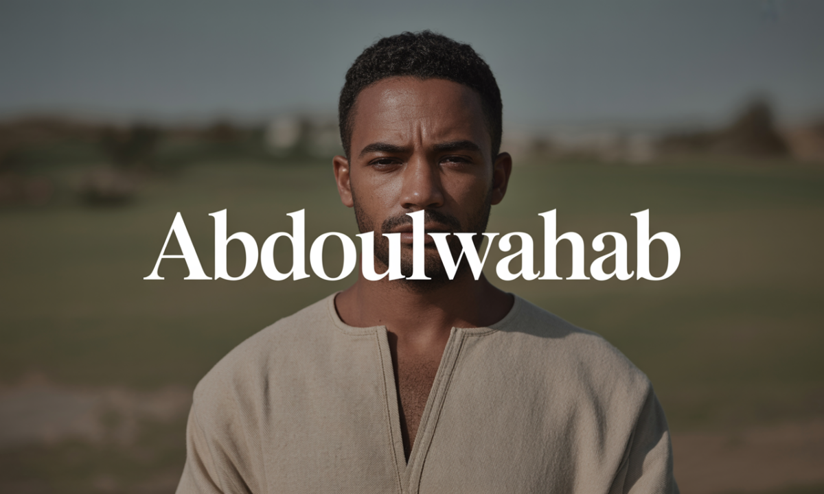 Illustration symbolique liée à l’origine du prénom Abdoulwahab