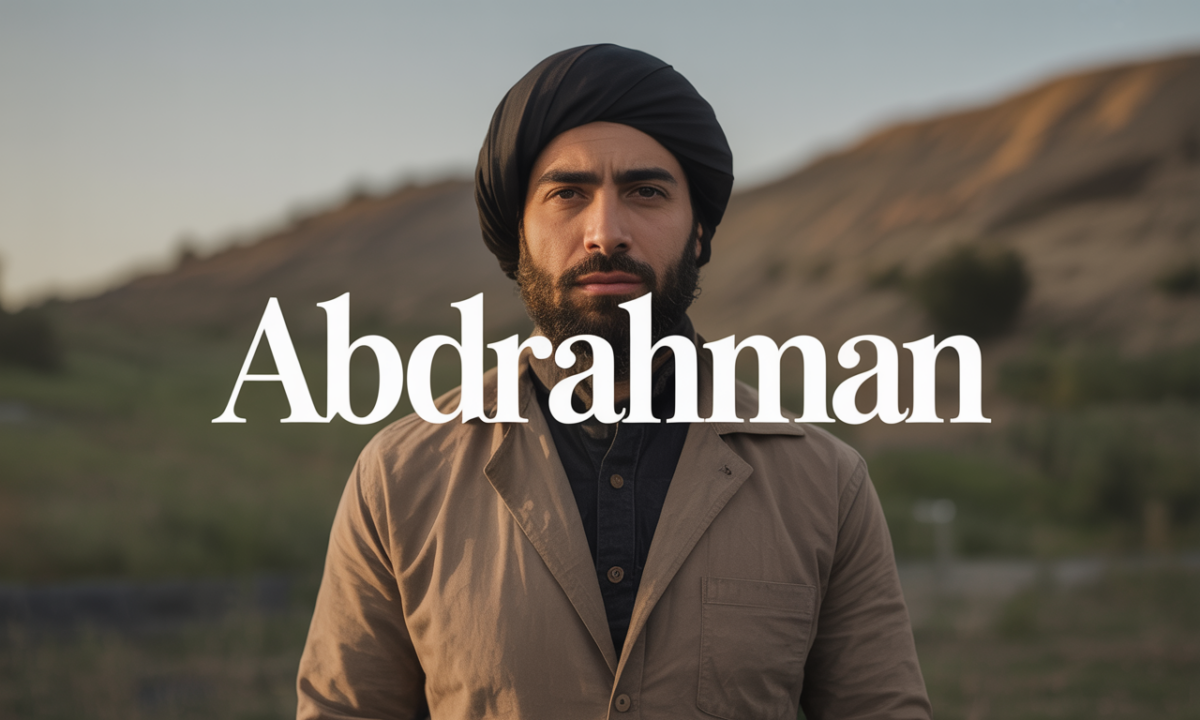Illustration symbolique liée à l’origine du prénom Abdrahman