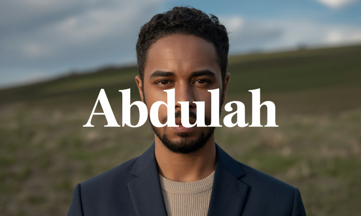 Illustration symbolique liée à l’origine du prénom Abdulah