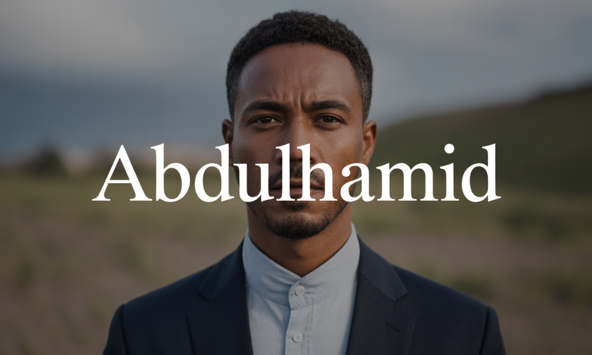 Illustration symbolique liée à l’origine du prénom Abdulhamid