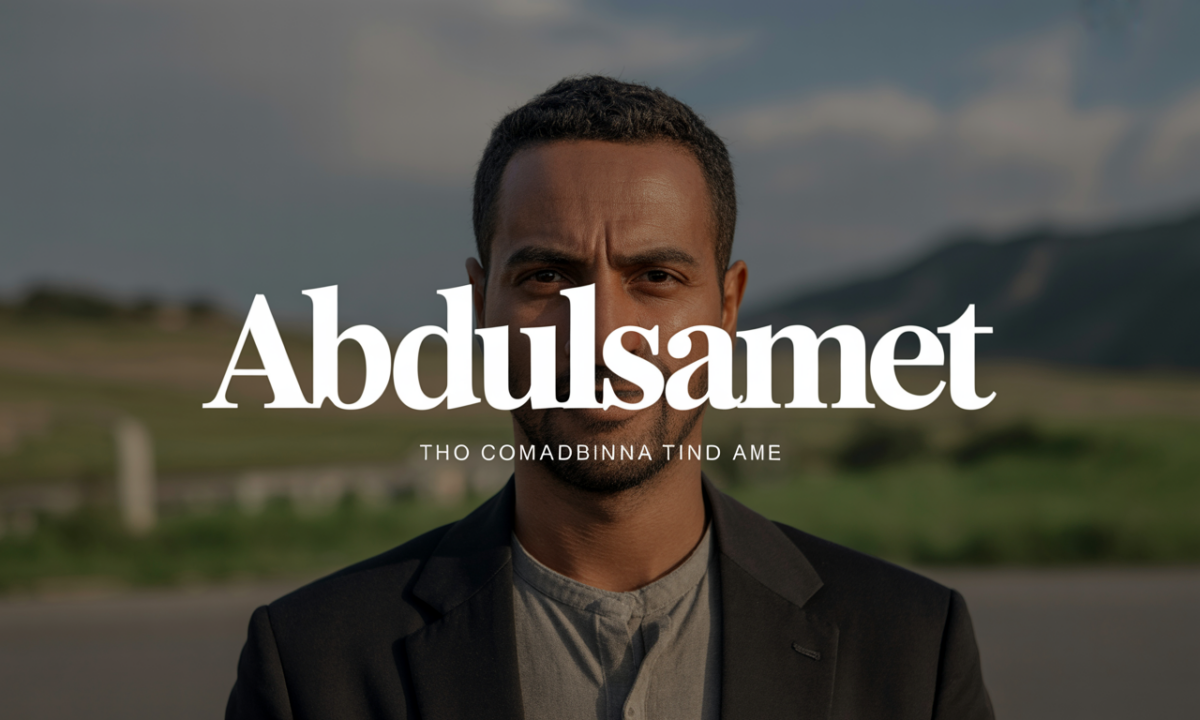 Illustration symbolique liée à l’origine du prénom Abdulsamet